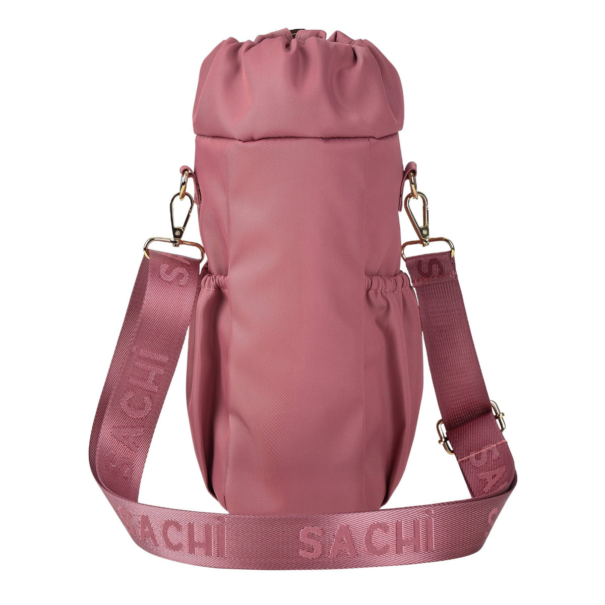 Sachi Crossbody Insulated Bottle Bag - Blush - BentoBliss