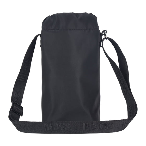 Sachi Crossbody Lite Insulated Bottle Bag - Black Back