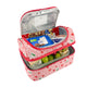 Sachi Insulated Double Decker Lunch Bag - Cherry Crush