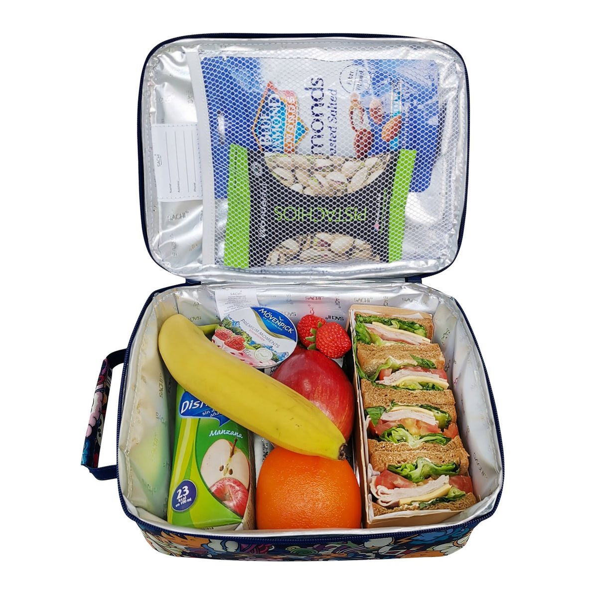 Sachi Insulated Lunch Bag & Bottle Bundle - Alien Adventures - BentoBliss
