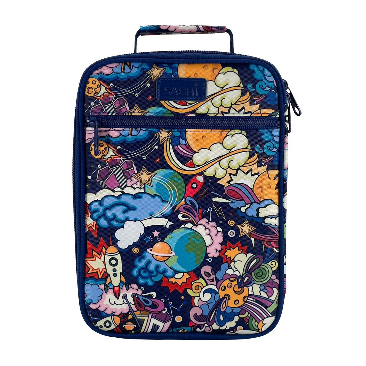 Sachi Insulated Lunch Bag & Bottle Bundle - Alien Adventures - BentoBliss