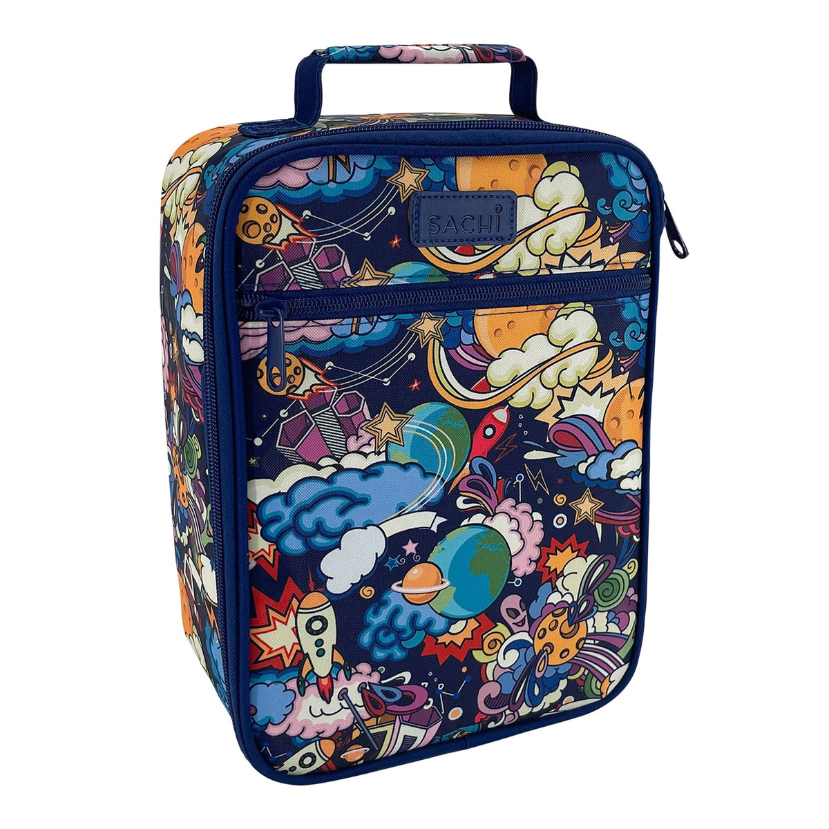 Sachi Insulated Lunch Bag & Bottle Bundle - Alien Adventures - BentoBliss