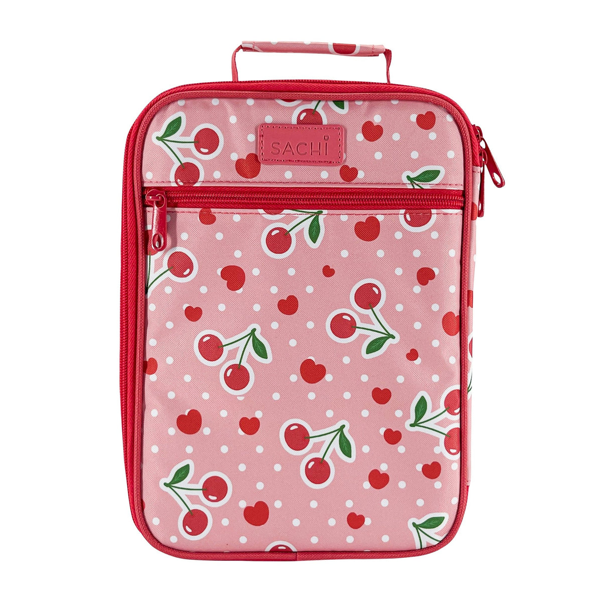 Sachi Insulated Lunch Bag & Bottle Bundle - Cherry Crush - BentoBliss