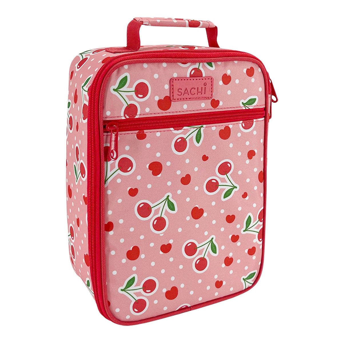 Sachi Insulated Lunch Bag & Bottle Bundle - Cherry Crush - BentoBliss