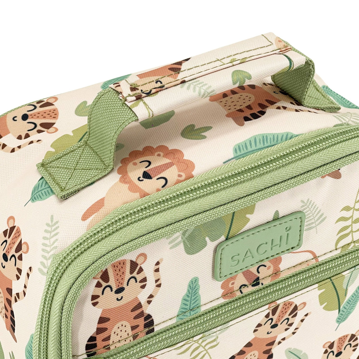 Sachi Insulated Lunch Bag & Bottle Bundle - Jungle Buddies - BentoBliss