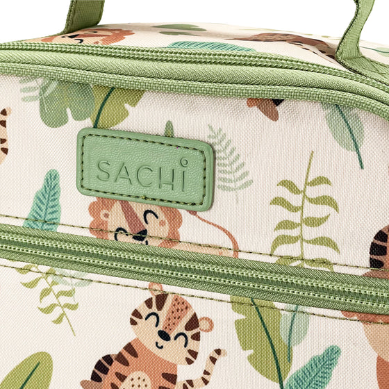 Sachi Insulated Lunch Tote Bag - Jungle Buddies