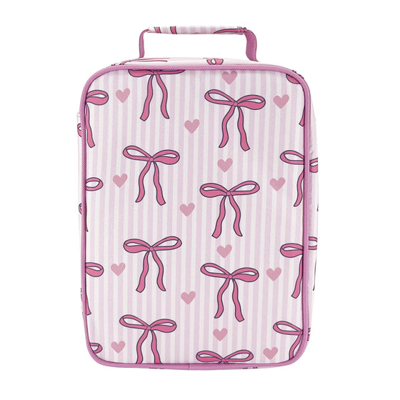 Sachi Insulated Lunch Tote Bag - Bows & Hearts