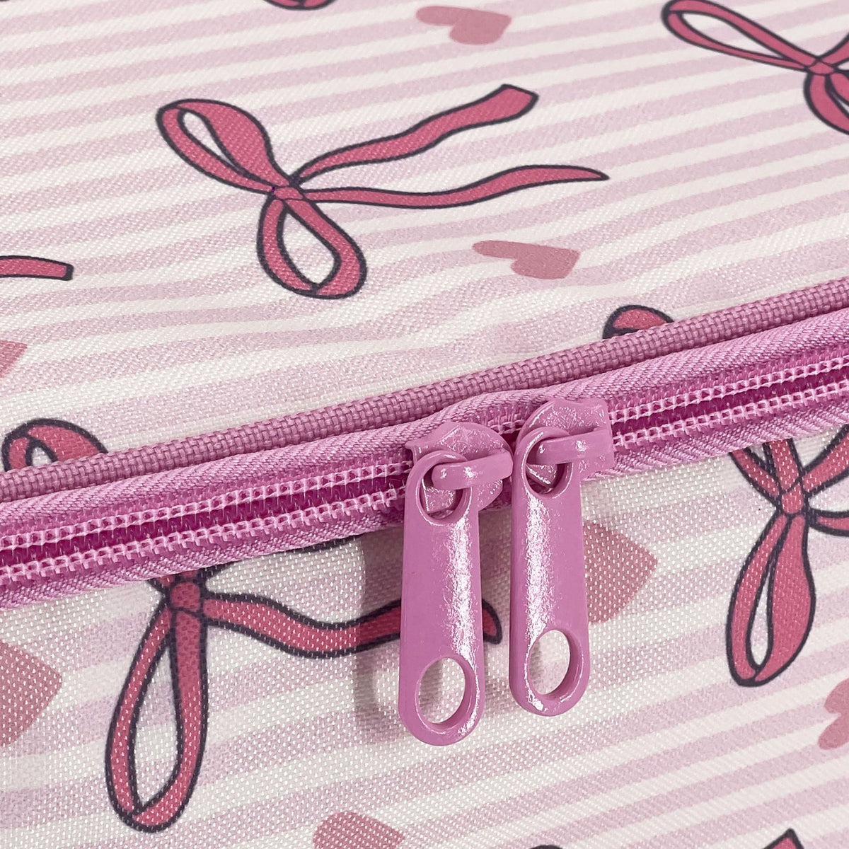 Sachi Insulated Lunch Tote Bag - Bows & Hearts - BentoBliss