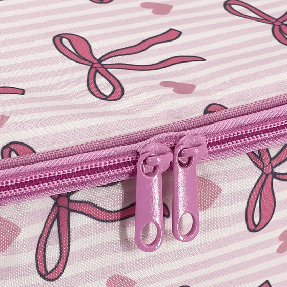 Sachi Insulated Lunch Tote Bag - Bows & Hearts