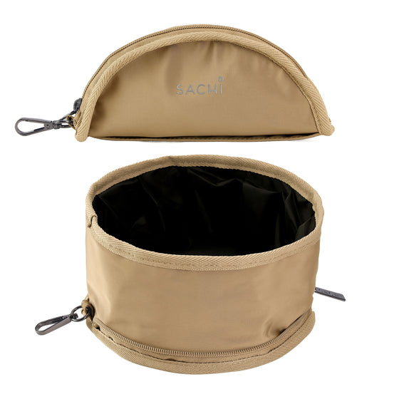 Sachi Pupbowl Portable Folding Dog Bowl