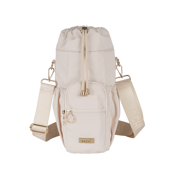 Sachi Crossbody Insulated Bottle Bag - Alabaster