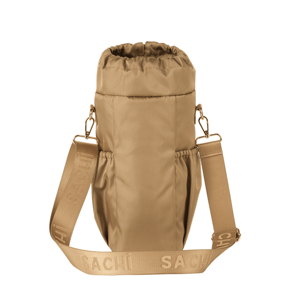 Sachi Crossbody Insulated Bottle Bag - Latte - Back
