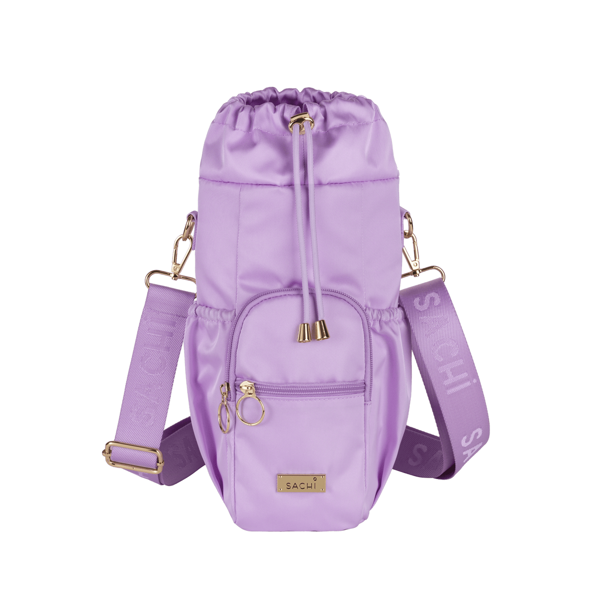Sachi Crossbody Insulated Bottle Bag - Orchid - BentoBliss