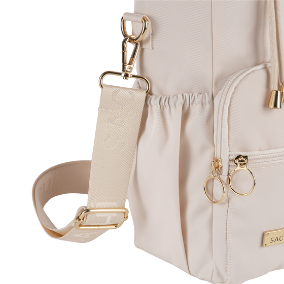 Sachi Crossbody Insulated Bottle Bag - Alabaster - Sling