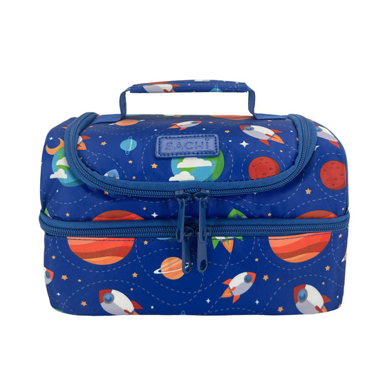 Sachi Insulated Double Decker Lunch Bag - Outer Space