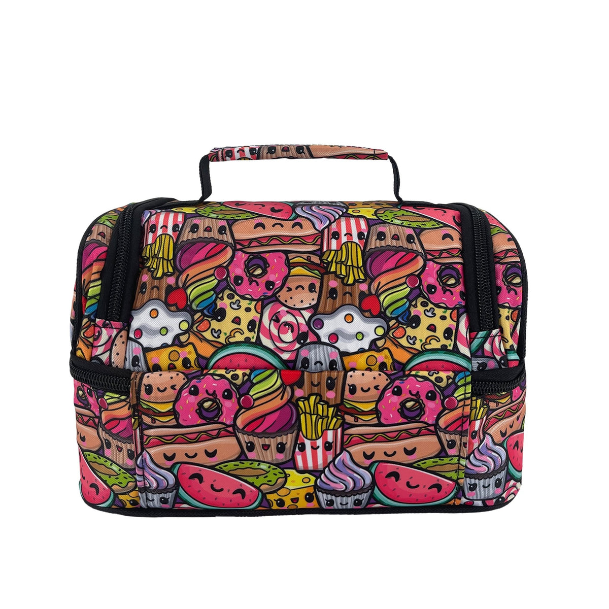 Sachi Insulated Double Decker Lunch Bag & Kids Drink Bottle 400ml - Squishies - BentoBliss