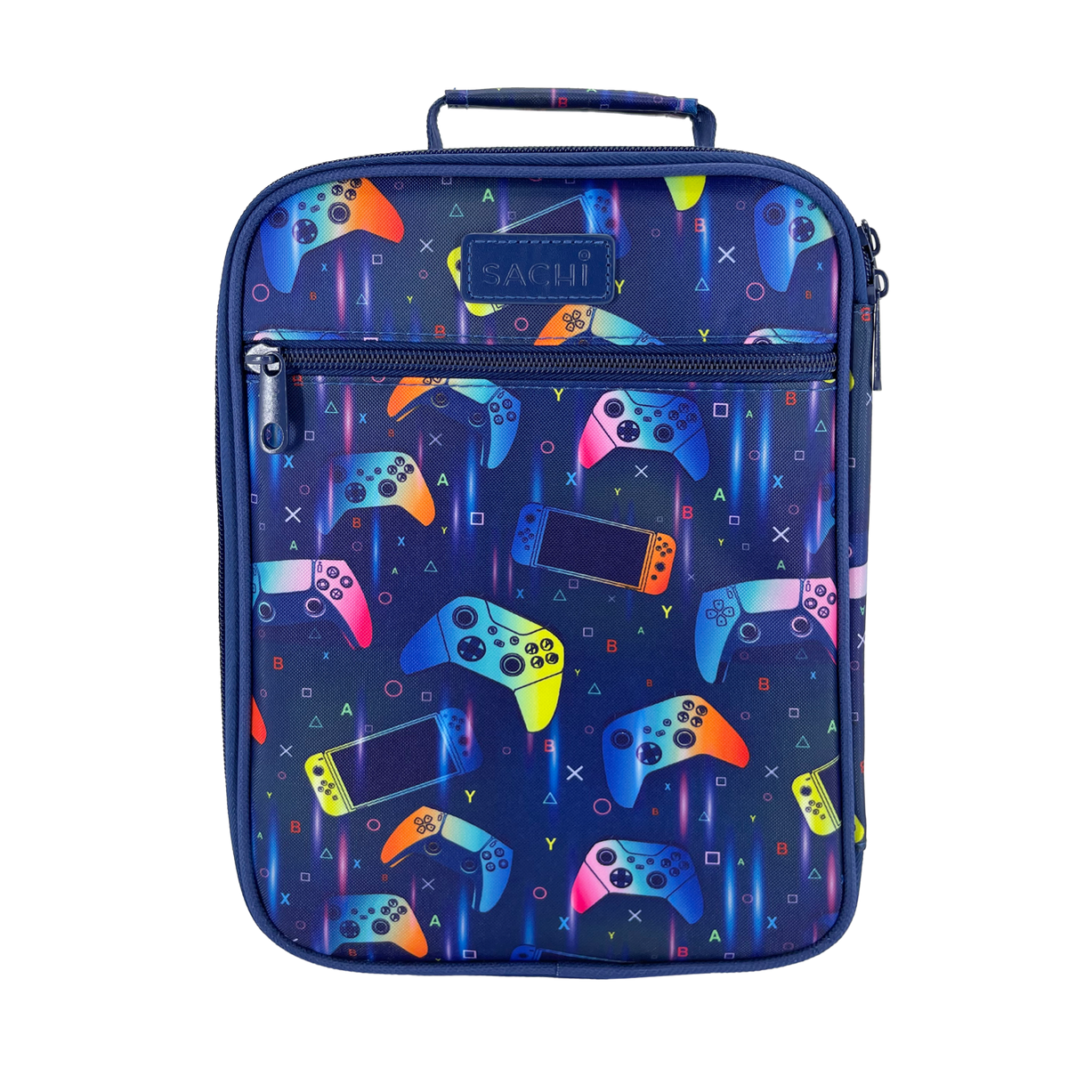 Sachi Insulated Lunch Bag and Bottle Bundle - Gamer - BentoBliss