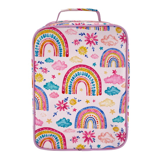 Sachi Insulated Lunch Tote Bag - Rainbow Sky - BentoBliss 