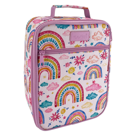 Sachi Insulated Lunch Tote Bag - Rainbow Sky - BentoBliss 