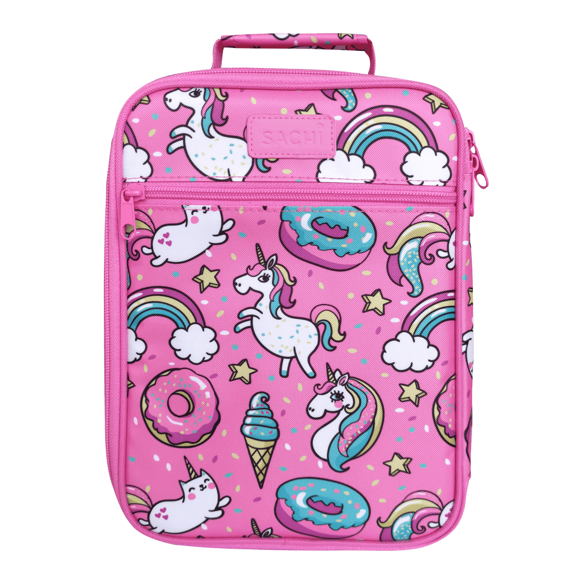 Sachi Insulated Lunch Bag, Food Jar & Bottle Bundle - Unicorn - BentoBliss