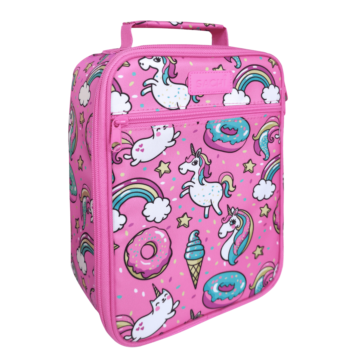 Sachi Insulated Lunch Bag, Food Jar & Bottle Bundle - Unicorn - BentoBliss