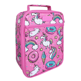 Sachi Insulated Lunch Tote Bag - Unicorns - BentoBliss 