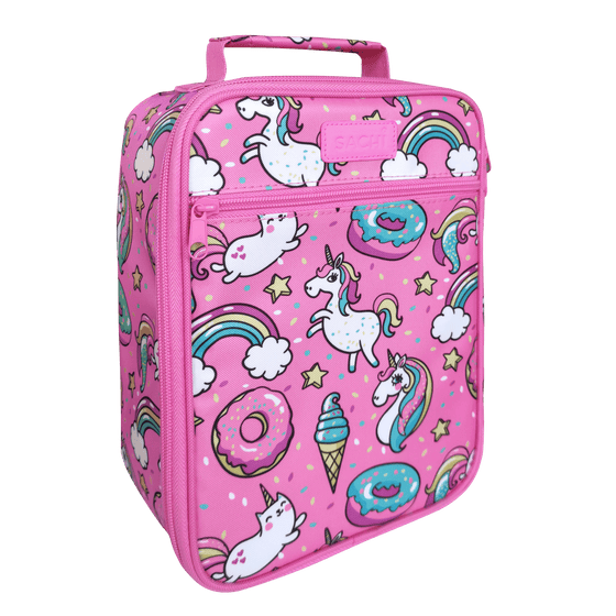 Sachi Insulated Lunch Tote Bag - Unicorns - BentoBliss 