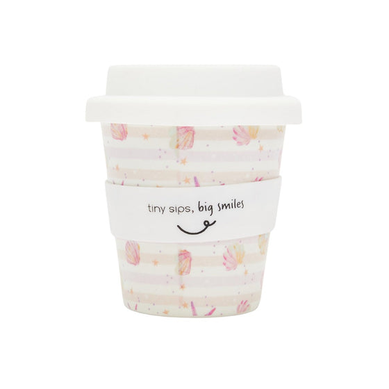 Itti Bamboo Baby Cino Cups - Seashells - BentoBliss 