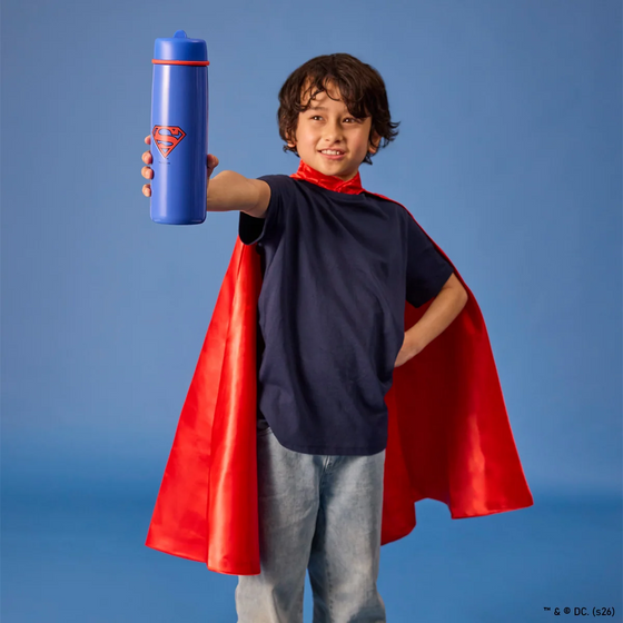 B.Box Insulated Flip Top Bottle 690ml - Superman