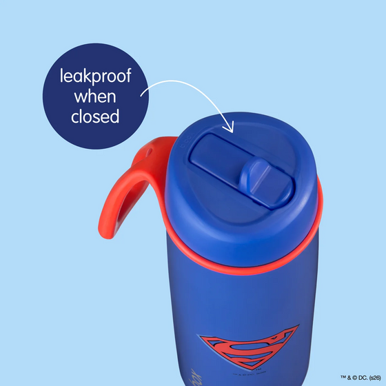 B.Box Insulated Flip Top Bottle 690ml - Superman