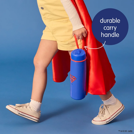 B.Box Insulated Flip Top Bottle 690ml - Superman