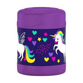 Thermos FUNtainer Vaccum Insulated Food Jar - Purple Unicorn - BentoBliss 