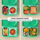 Omiebox Up Hot & Cold Kids Lunch Box - Jade Green