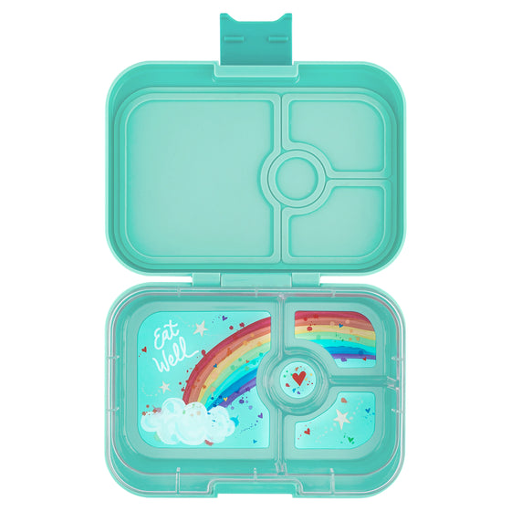 Yumbox Panino Lunch Box - Miami Aqua (Rainbow)