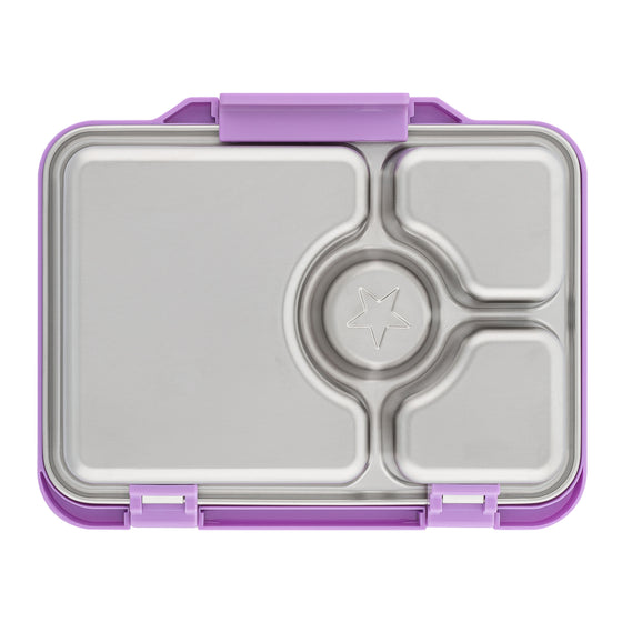 Yumbox Pret Stainless Steel Bento Box 4 Compartment - Lavande Purple