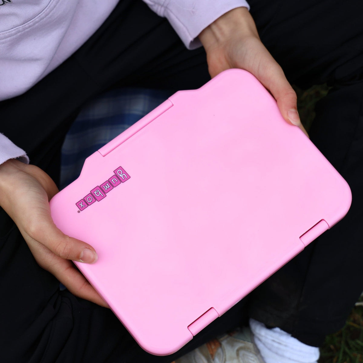 Yumbox Pret Stainless Steel Bento Box 4 Compartment - Versailles Pink - BentoBliss