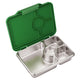 Yumbox Pret Stainless Steel Bento Box 4 Compartment - Pomme Green