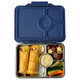 Stainless steel bento box with leakproof compartments