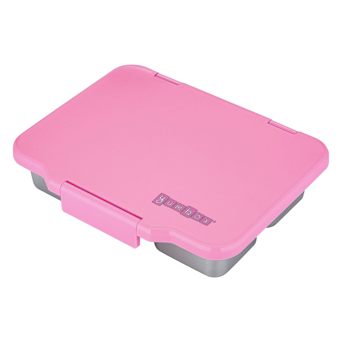 Yumbox Pret Stainless Steel Bento Box 4 Compartment - Versailles Pink - BentoBliss