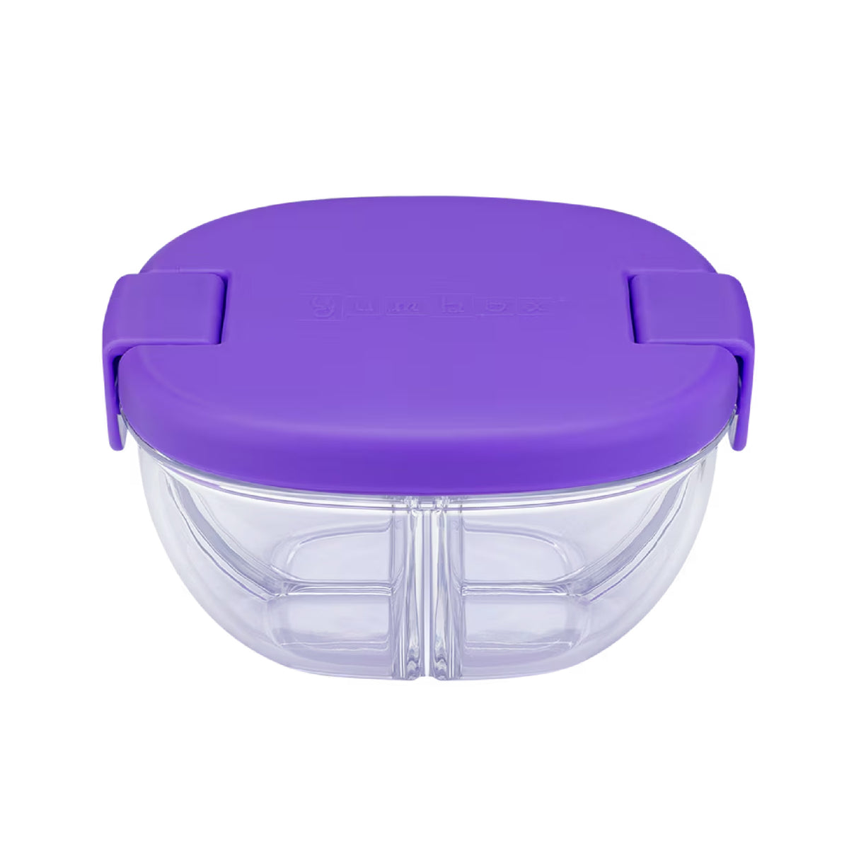 Yumbox 3 Compartment Snack Bowl - Haze Purple - BentoBliss