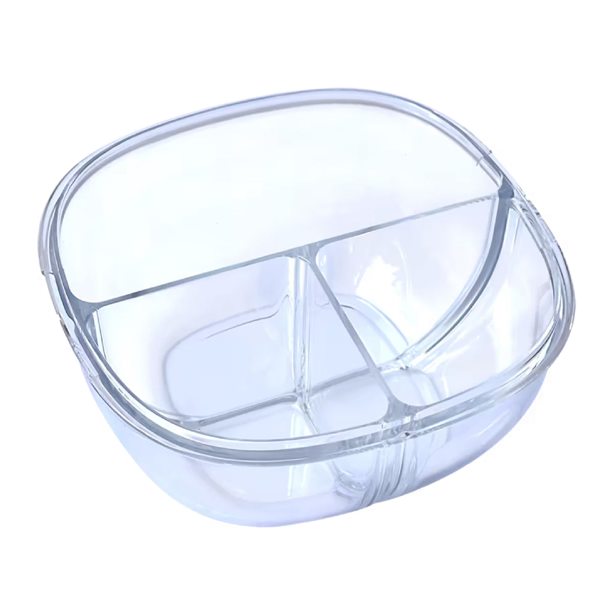 Yumbox 3 Compartment Snack Bowl - Haze Purple - BentoBliss