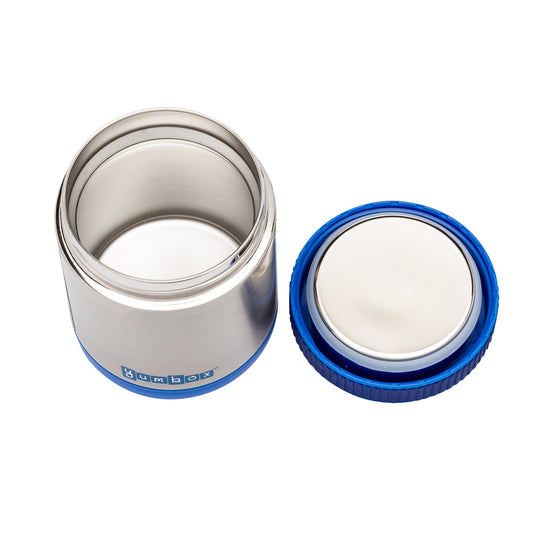 Stainless steel insulated food jar with leakproof lid