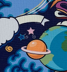 Sachi Insulated Lunch Bag & Bottle Bundle - Alien Adventures