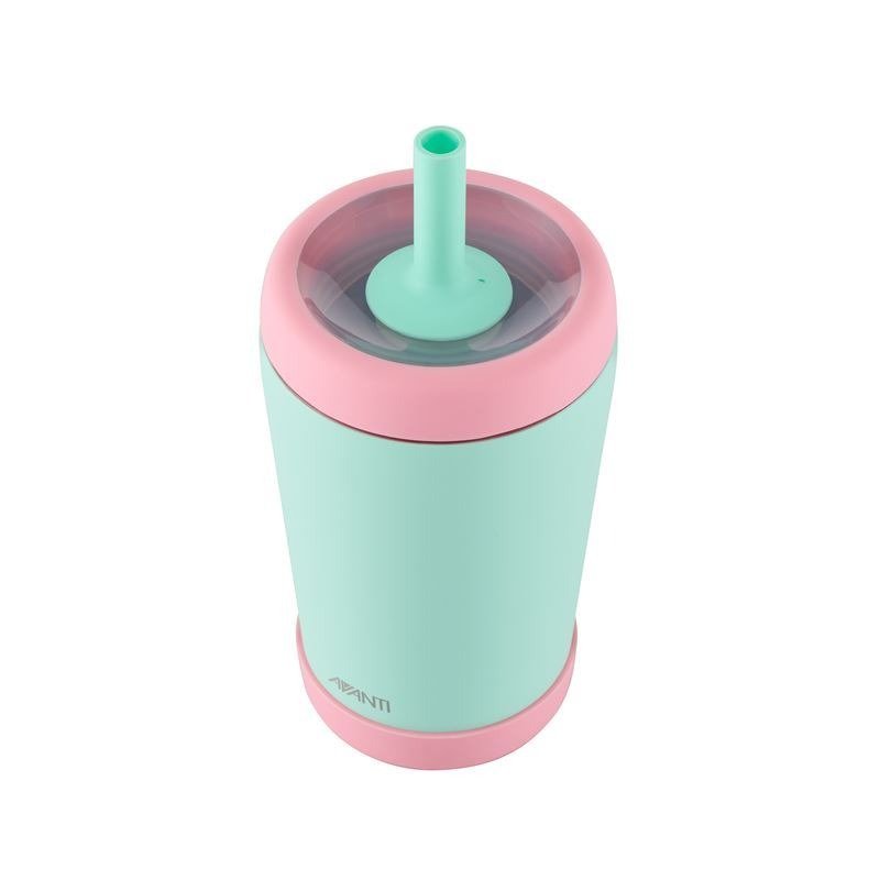 Avanti YumYum Insulated Tumbler With Straw And Bumper 350ml - BentoBliss