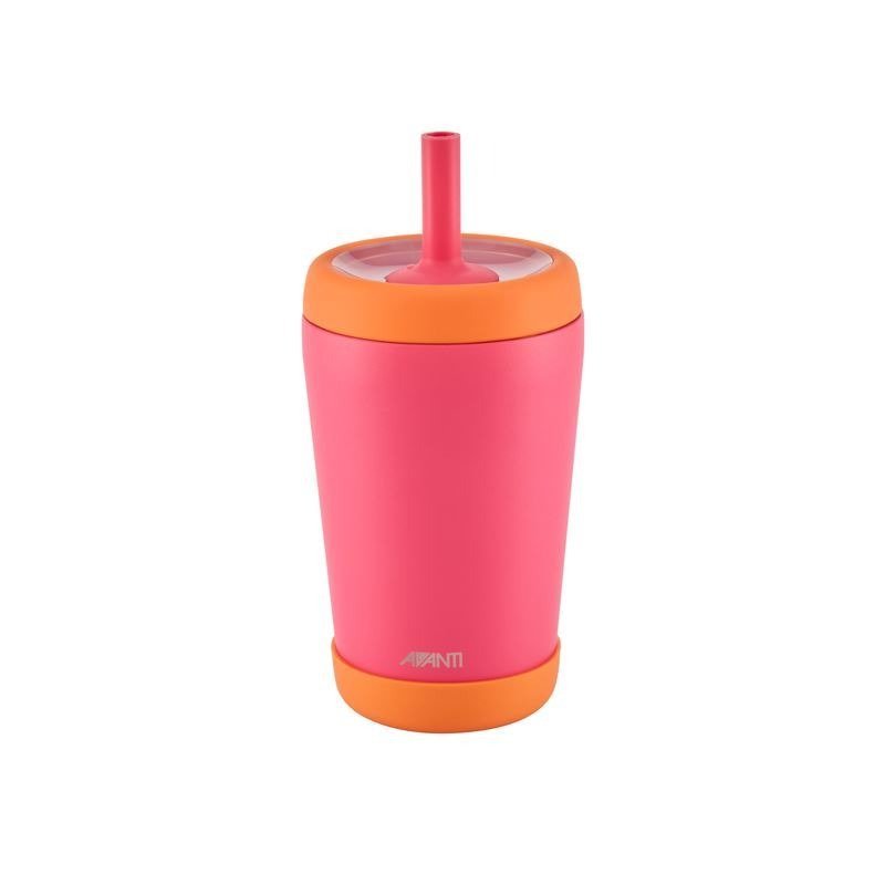 Avanti YumYum Insulated Tumbler With Straw And Bumper 350ml - BentoBliss