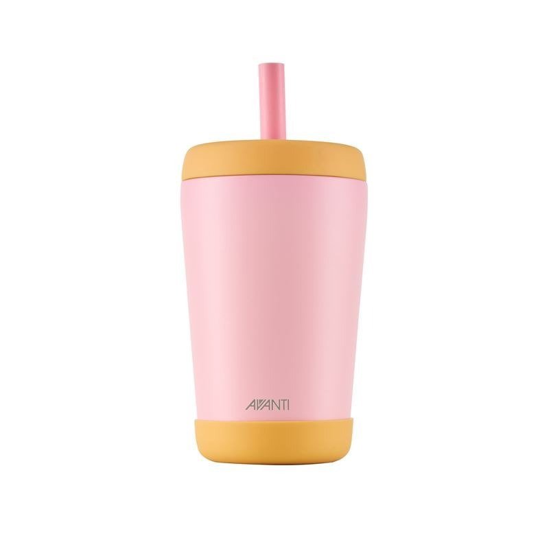 Avanti YumYum Insulated Tumbler With Straw And Bumper 350ml - BentoBliss