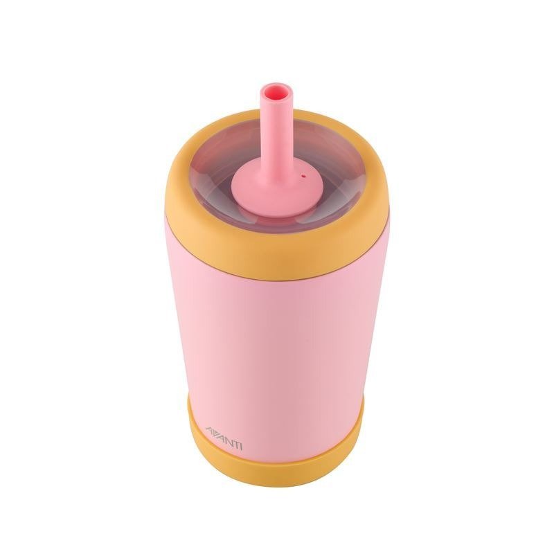 Avanti YumYum Insulated Tumbler With Straw And Bumper 350ml - BentoBliss