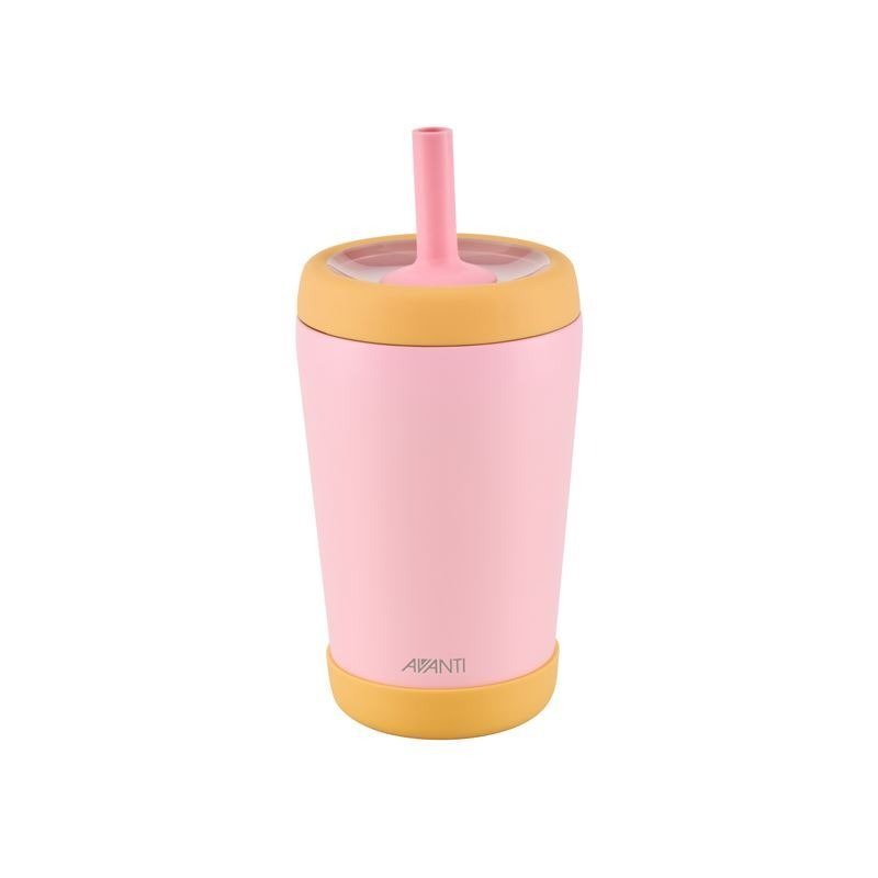Avanti YumYum Insulated Tumbler With Straw And Bumper 350ml - BentoBliss