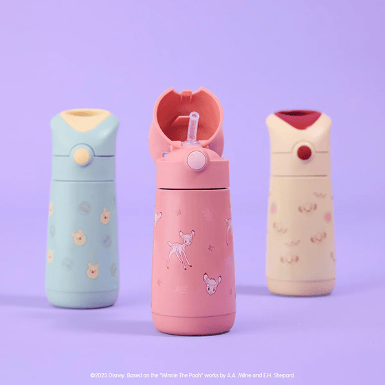 B.Box Insulated Drink Bottle 350ml - Bambi - BentoBliss