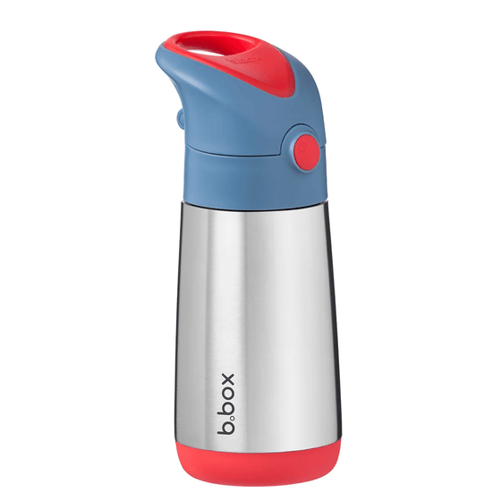 B.Box Insulated Drink Bottle 350ml - Blue Blaze - BentoBliss